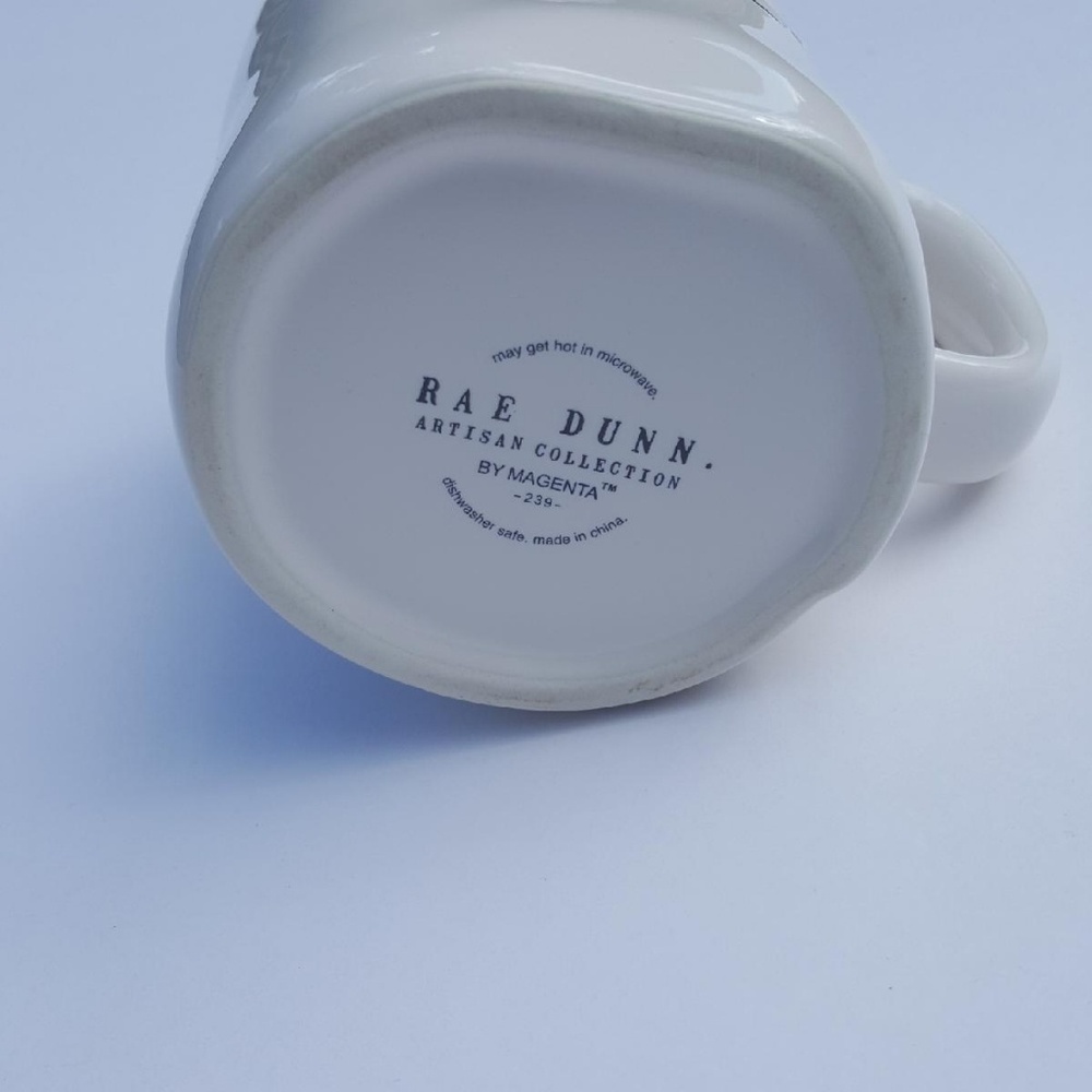 RAE DUNN Stuffed Thanksgiving Mug Orange Interior - Picture 3 of 3